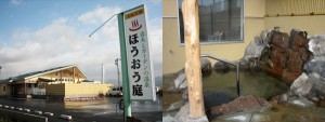 露天とガーデンの温泉 ほうおう庭